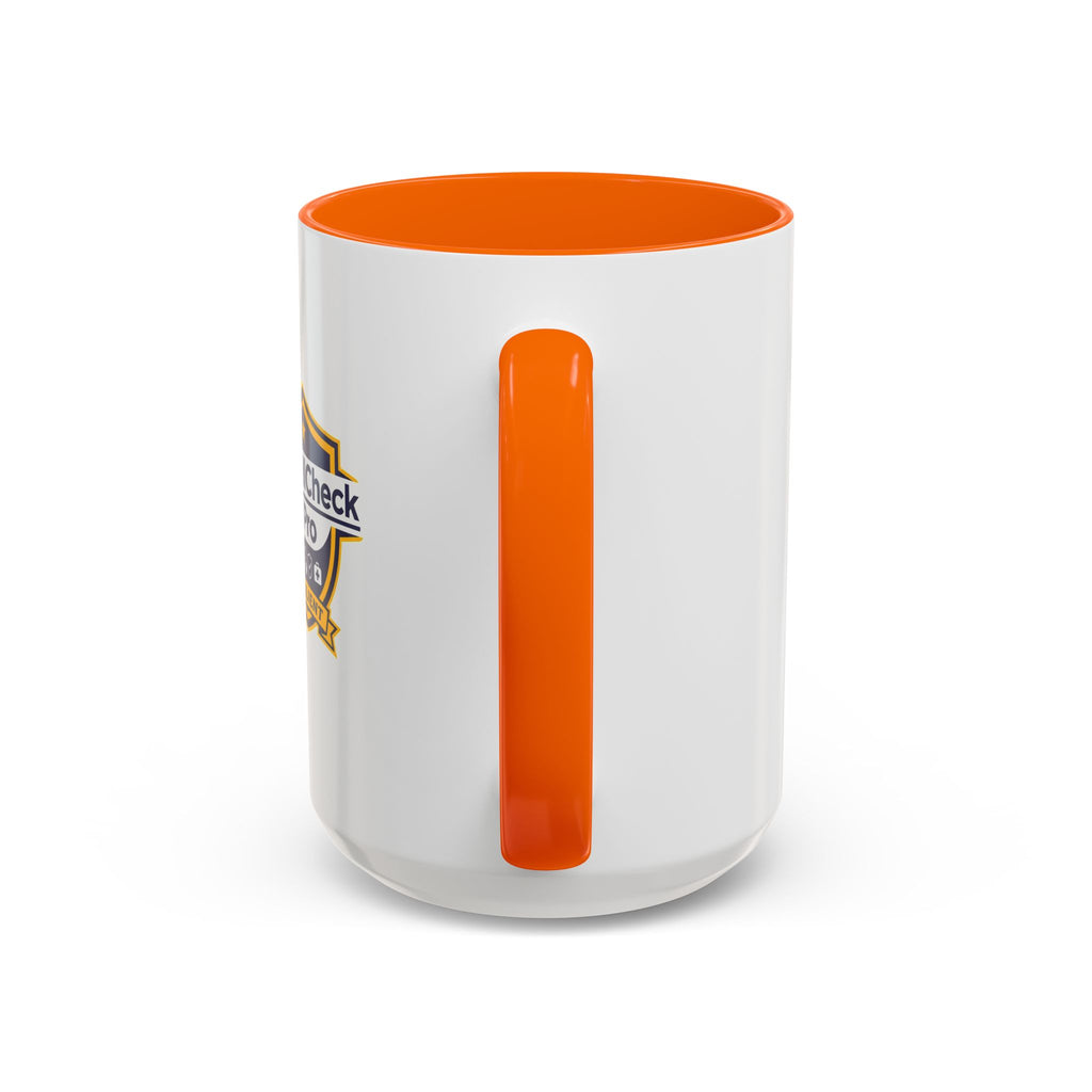 WellCheck Pro Accent Coffee Mug – "Ignite the Signal" Rescue & Crisis Response Design (11/15oz)
