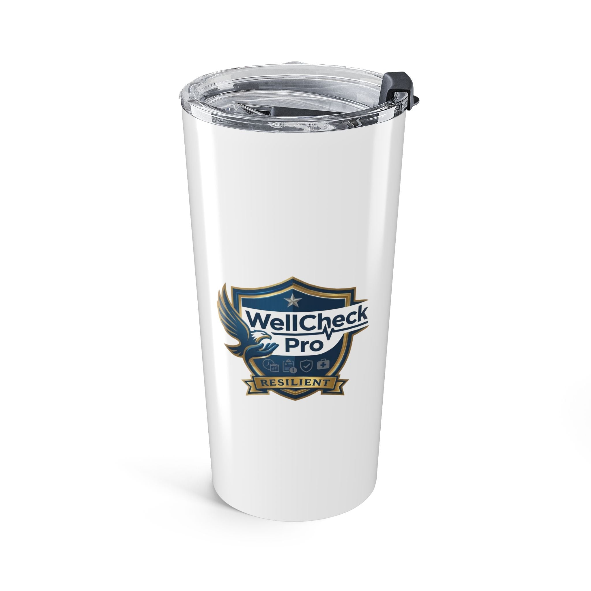 20oz Insulated Tumbler — 'Built For Influence' Logo Travel Cup