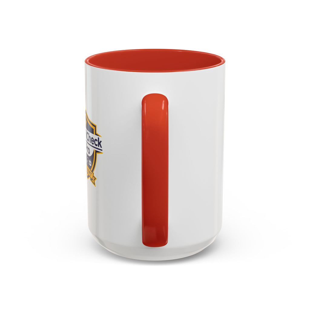 WellCheck Pro Accent Coffee Mug – "Ignite the Signal" Rescue & Crisis Response Design (11/15oz)
