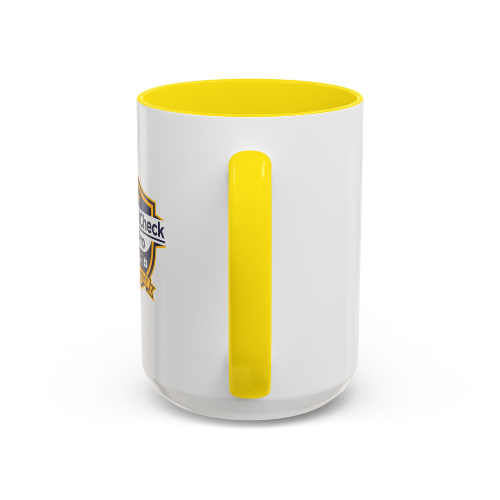 WellCheck Pro Accent Coffee Mug – "Ignite the Signal" Rescue & Crisis Response Design (11/15oz)