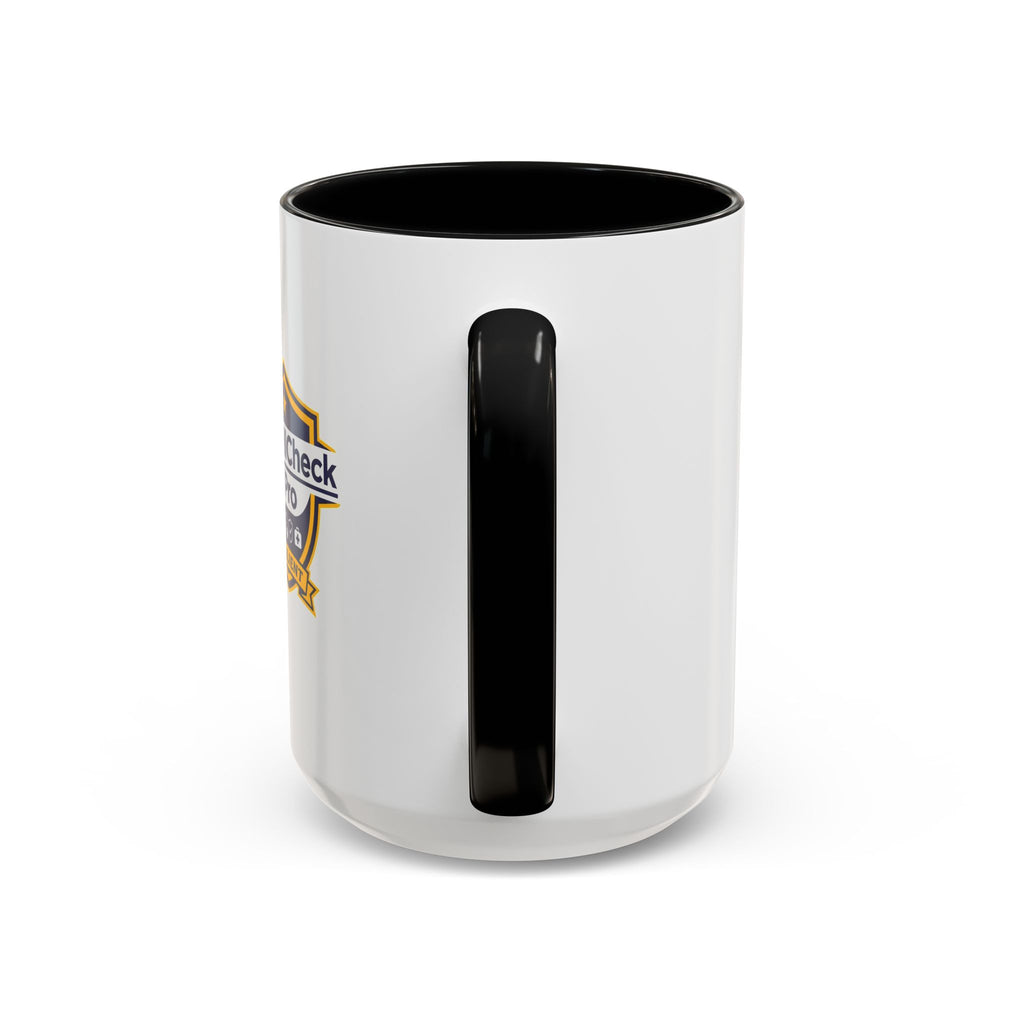 WellCheck Pro Accent Coffee Mug – "Ignite the Signal" Rescue & Crisis Response Design (11/15oz)